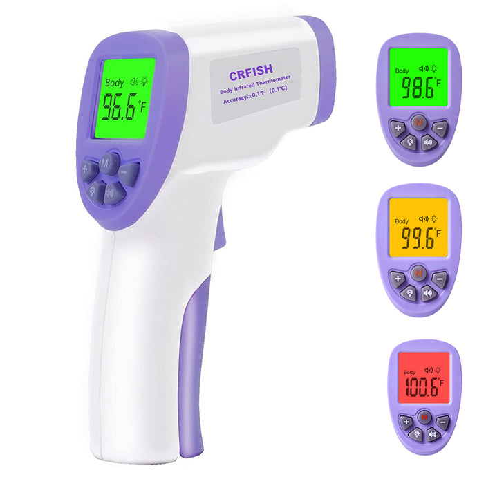 Medical Forehead Thermometer with Fever Alarm